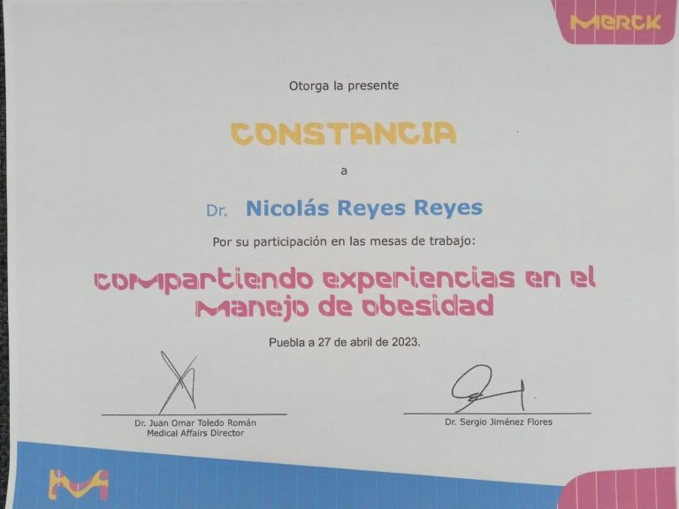 Compartiendo experiencias  en el manejo de obesidad